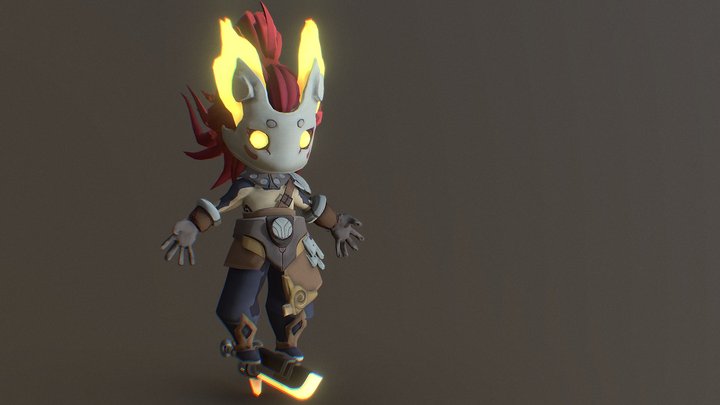 Sword Tiny Soldier 3D Model