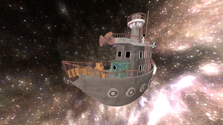 spaceship 3D Model