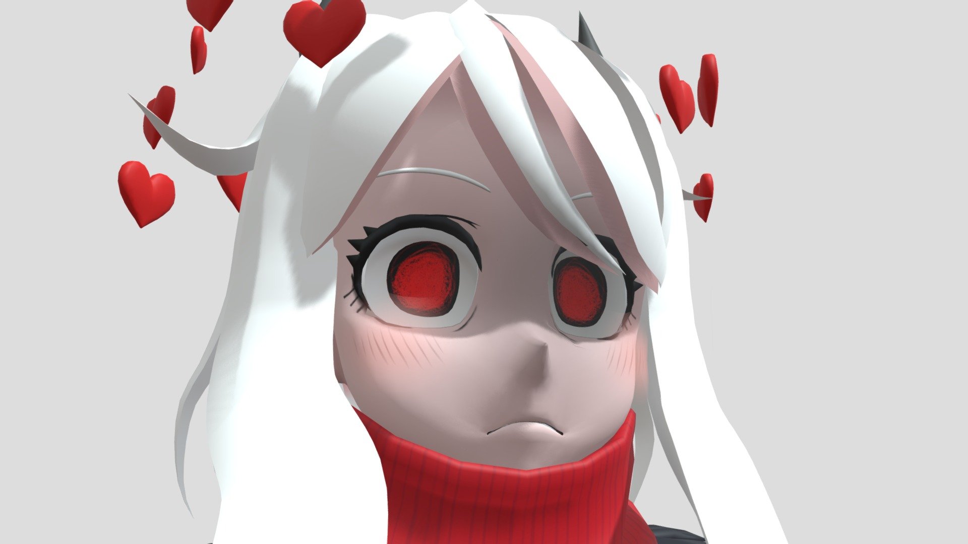 Modeus_helltaker_mmd - Download Free 3D model by 20062020year [5a086d3 ...