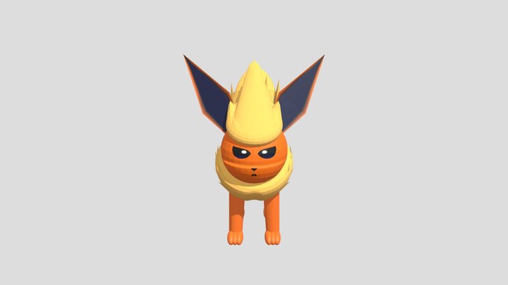 Pokémon Eevee Vaporeon Flareon Modelo 3D - TurboSquid 1993293