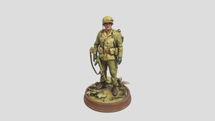 American Vietnam War Infantryman 1968 Dong Ha