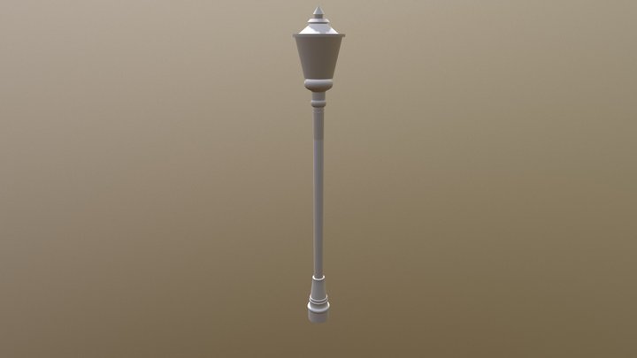 Poste 3D Model
