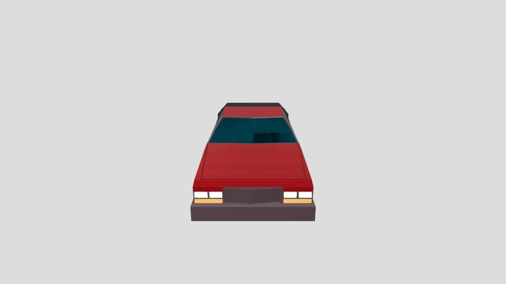 1978 Cadillac Deville 3D Model