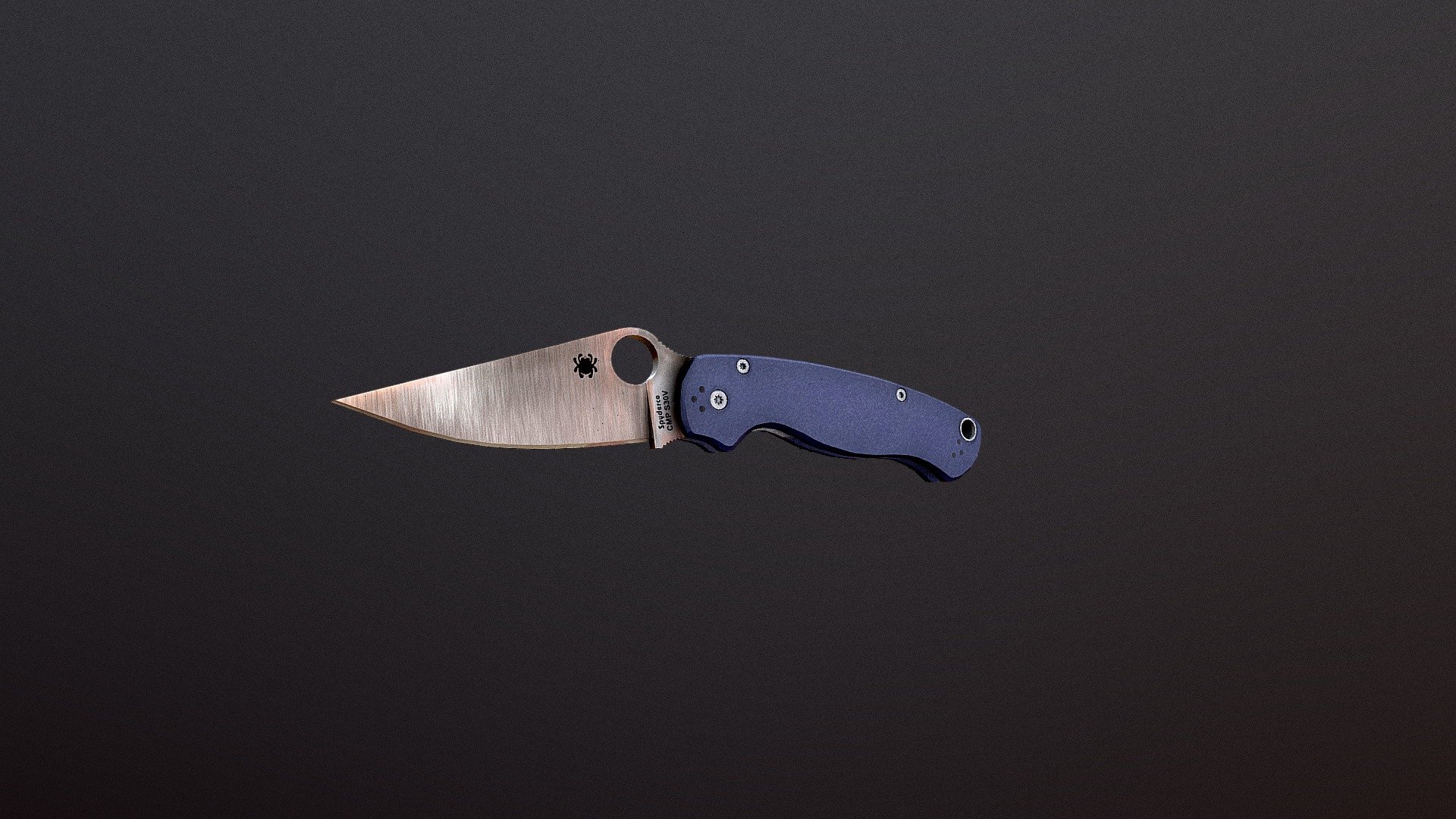 Spyderco Paramilitary 3D model by R3411X [5a0c3ad] Sketchfab