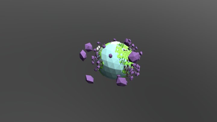 Earth-3-noanim 3D Model