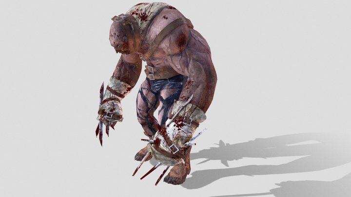 Hulk | Zombie Hulk 3D Model