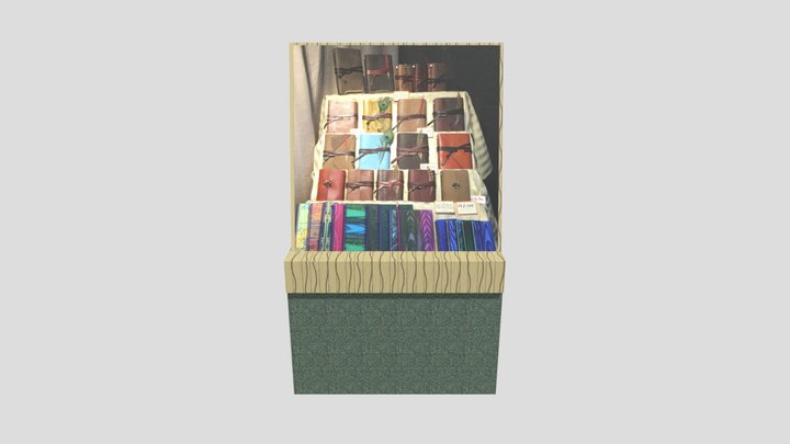 Journal Shelf 3D Model