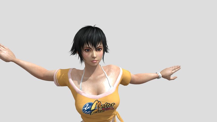 Pai Chan - Win Pose 1 3D Model