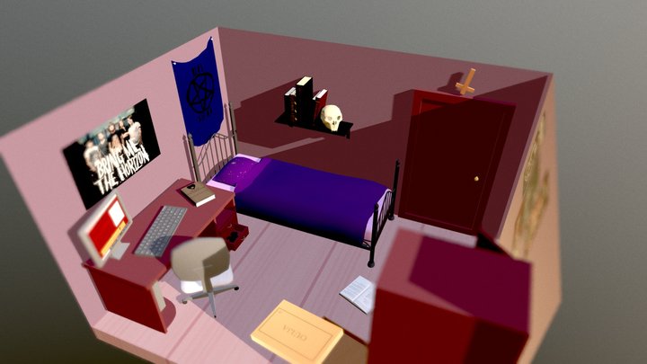 My Old Bedroom 3D Model