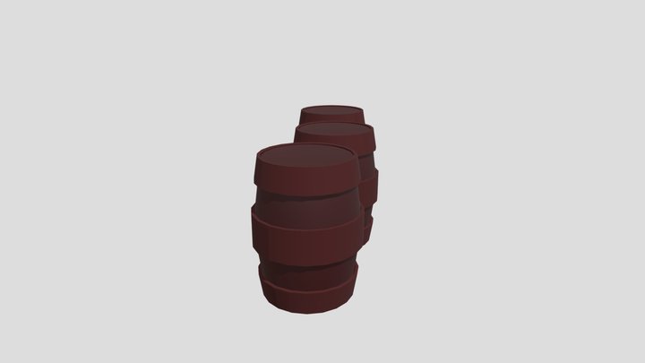 Barrel 3D Model