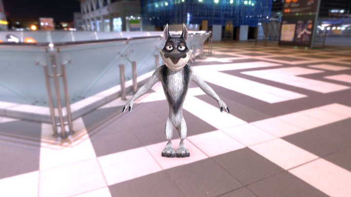Mobile - Sheep And Wolves - Skinny 3D Model