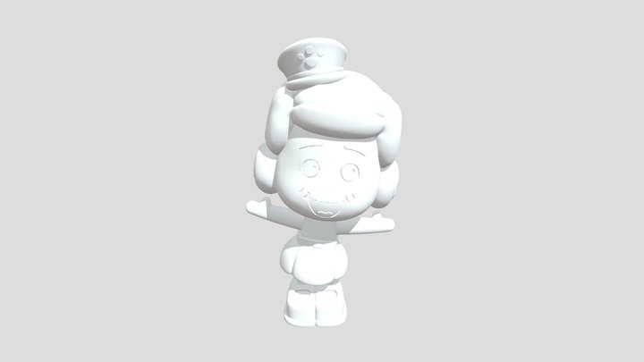 Officer Giggle 3D Model