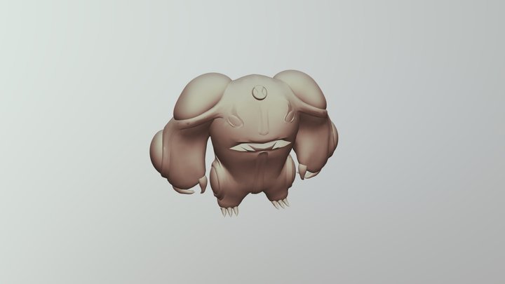 Cannon Bolt 3D Model