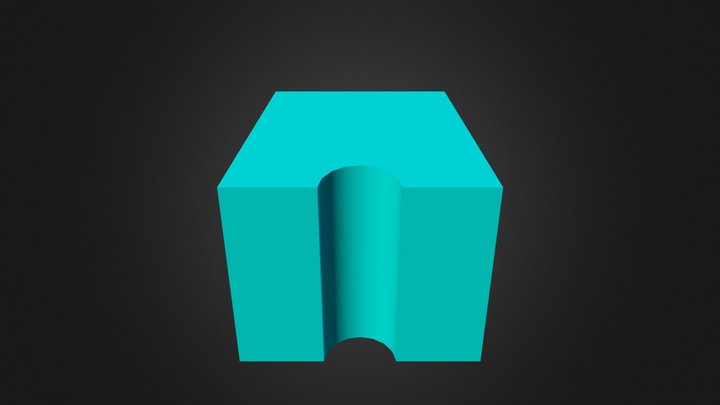 Block 'A' 3D Model