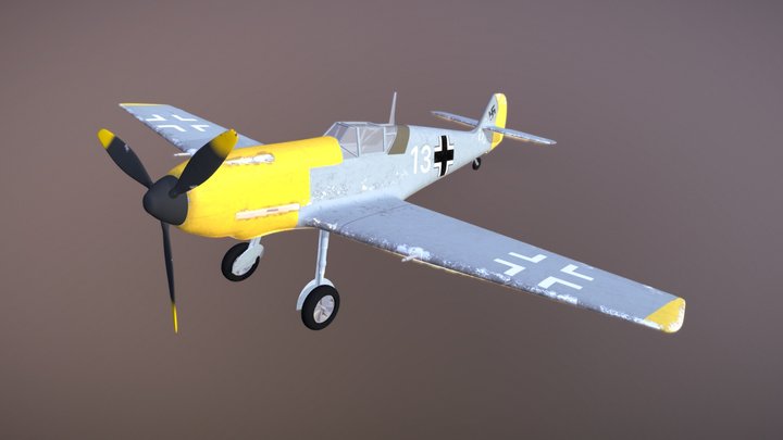 Messerschmitt BF 109 3D Model