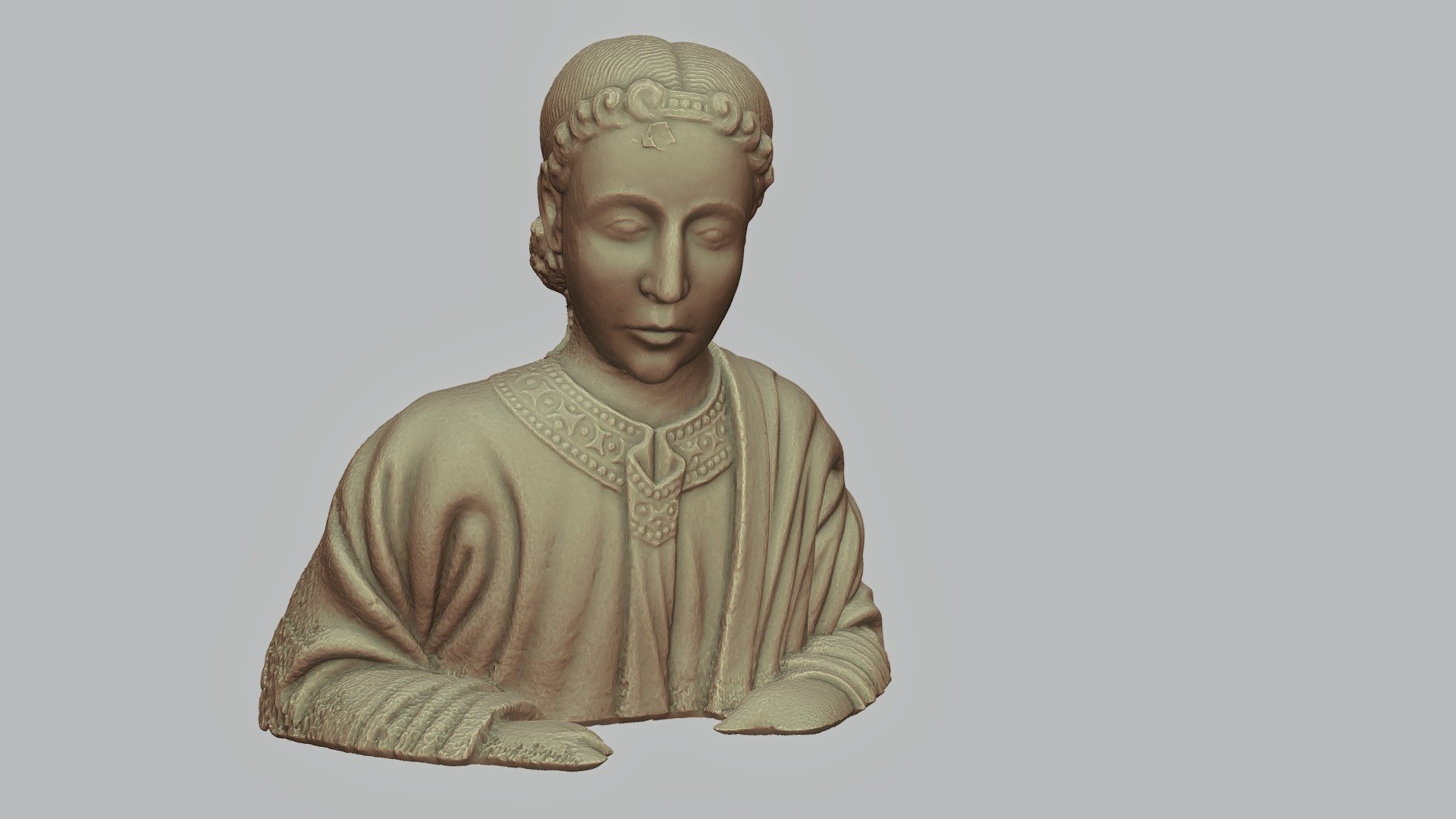 Levantamiento Fotogramétrico de Torso de Figura