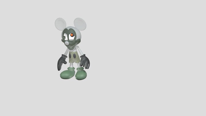 Bloom Mouse 3D Model
