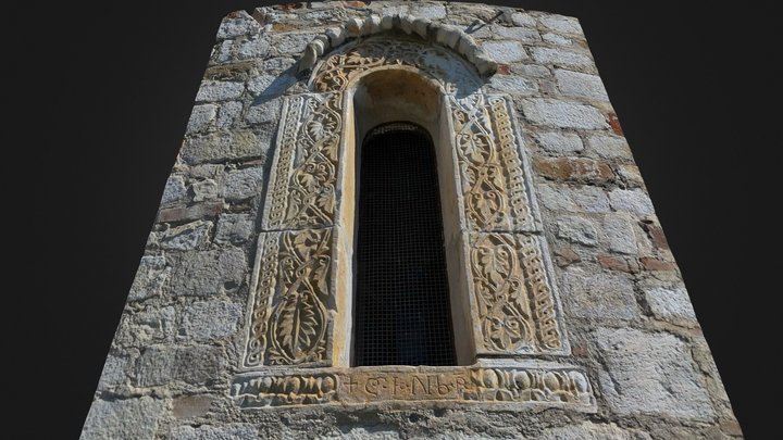Finestra Absidale San Clemente al Vomano 3D Model
