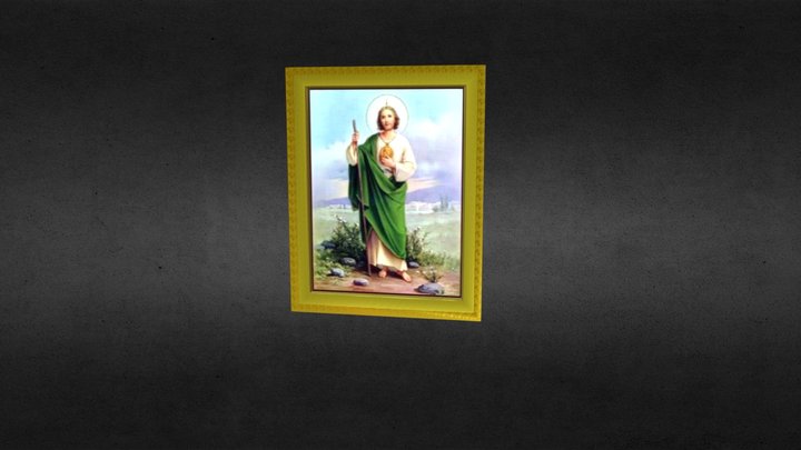 San Judas Tadeo 3D Model
