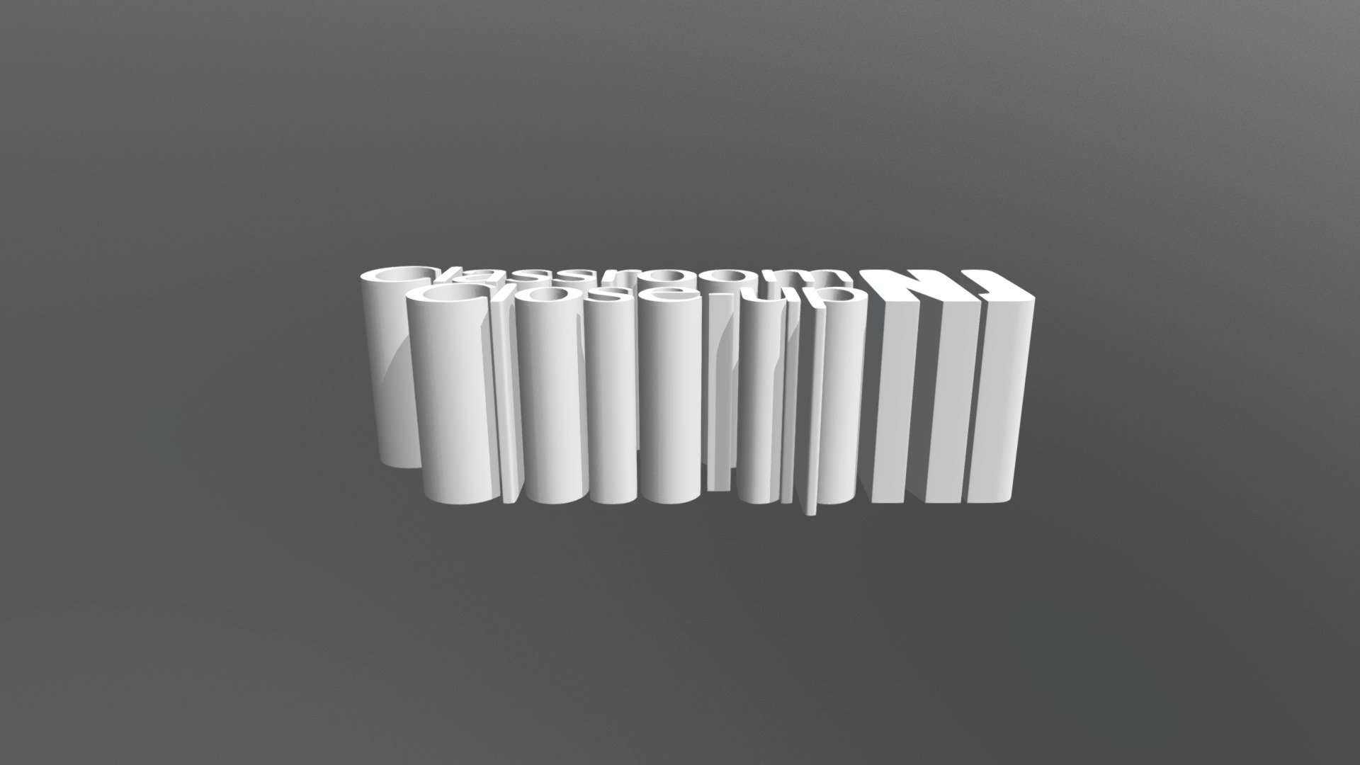 3D CCU Logo — Sketchfab embed 3D viewer