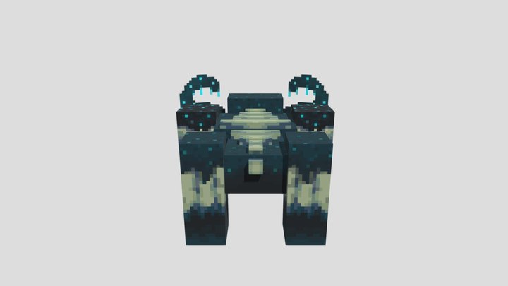 Sculk monstrosity 3D Model