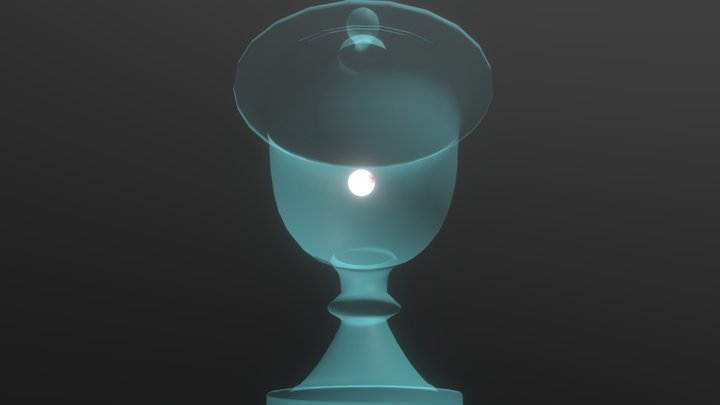 Eye In A Jar 3D Model