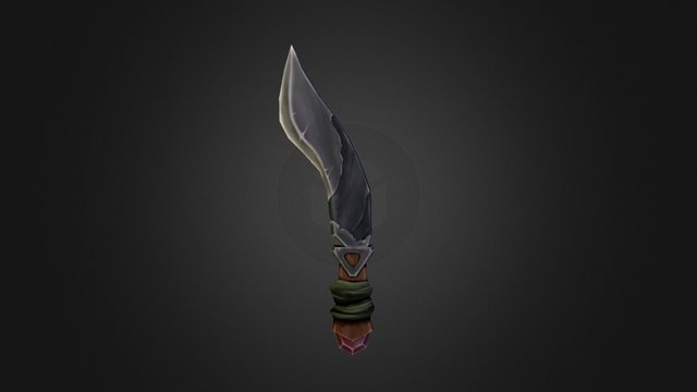 Sword Cleaver 3D Model