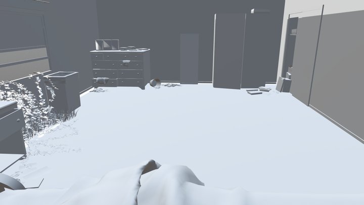 The Last of Us Inpired Scenery 3D Model