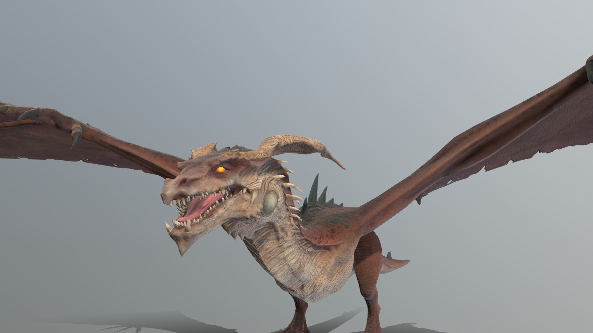 Dragon - Download Free 3D model by balongonick [5a1d636] - Sketchfab