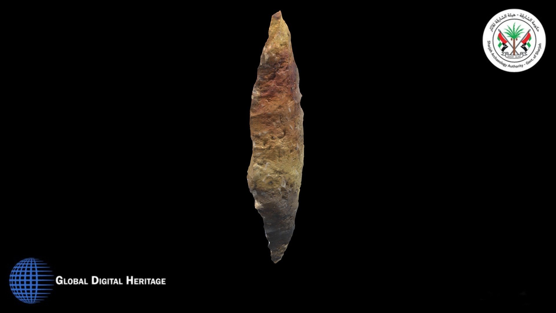 Neolithic Stone Arrowhead, Mleiha, Sharjah - Download Free 3D Model By ...