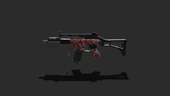 G36C 3D Model