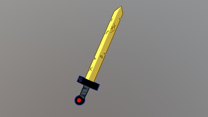 Finn's Sword 3D Model