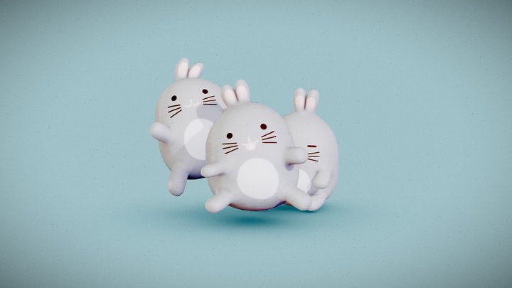 Kawaii 3D models - Sketchfab