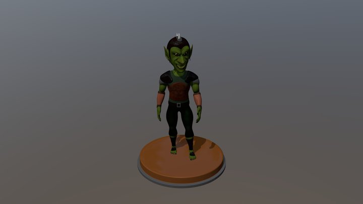Goblin Final 3D Model