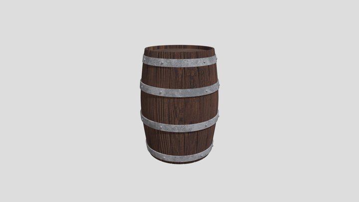 Barrel 3D Model