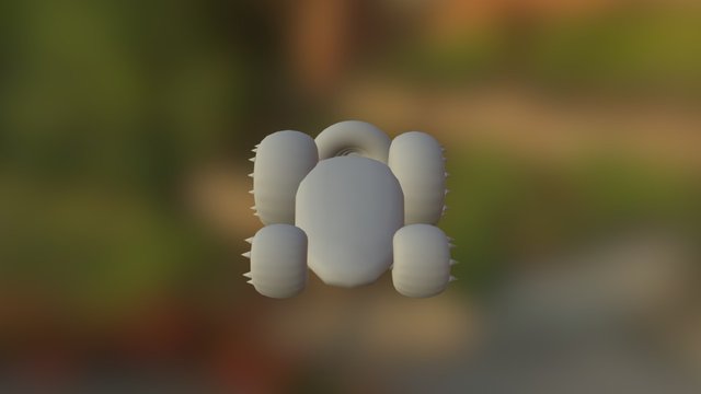 Hughes- Car 3D Model