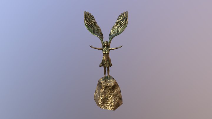Hawk Totem 3D Model