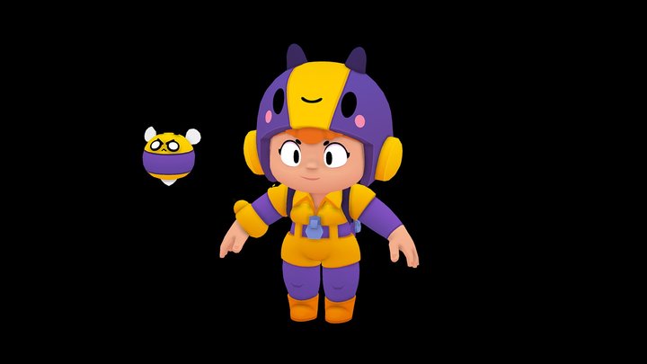 Brawl Stars A 3d Model Collection By Game District Game District Sketchfab - brawl stars 3d models download