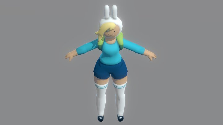 free fionna model 3D Model