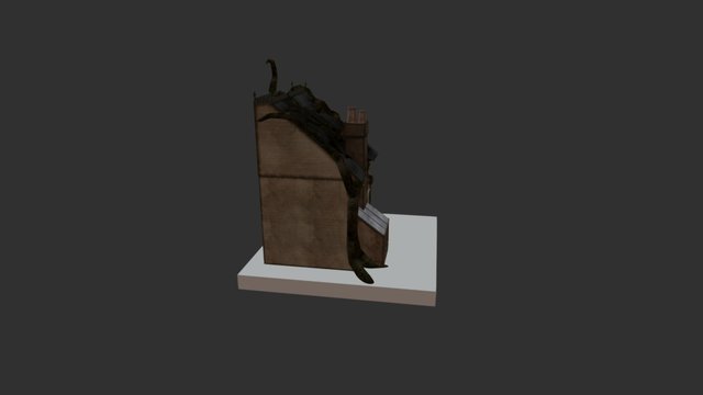Witch House Textured Export 04 3D Model