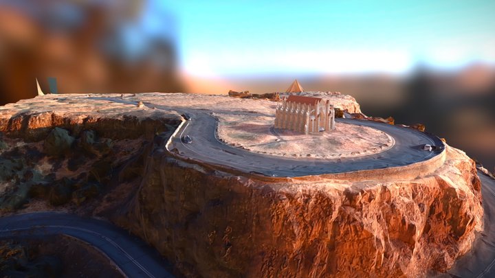 Terreno Catedral3 3D Model