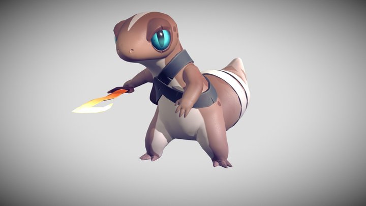 3D model of Creature Design by Alex Braun 3D Model