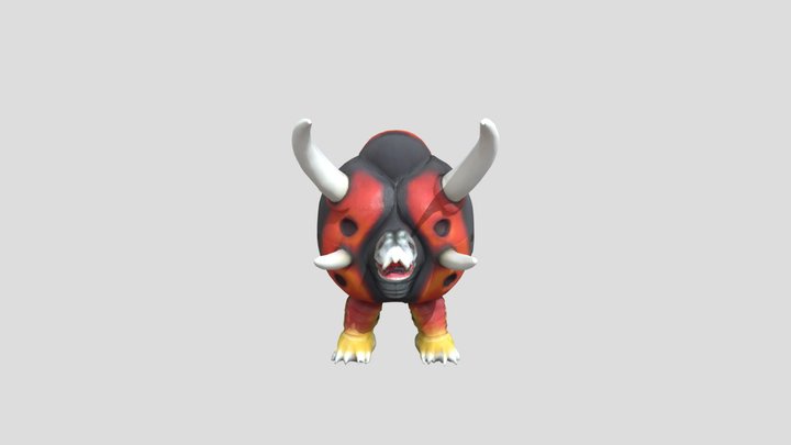Monster BlackEnd 3D Model