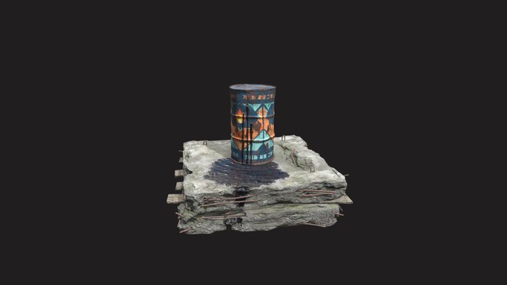 barrel 3D Model