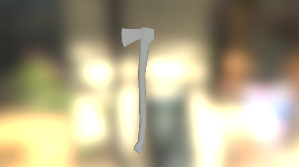 Simple Wooden Axe