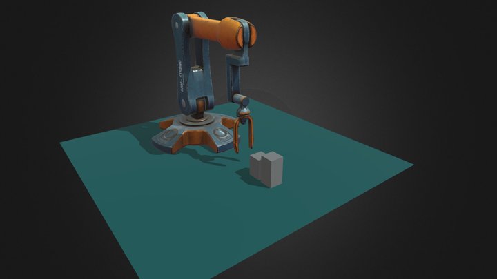 Rineer_RobotArm 3D Model