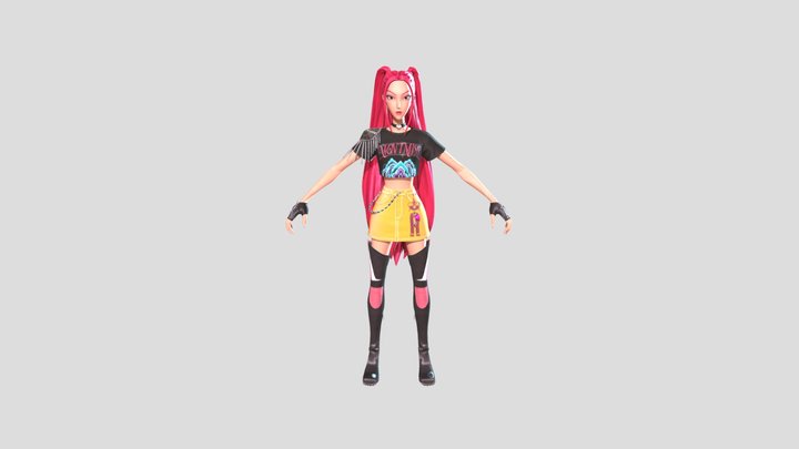Mira Fortnite x Huntr/x 3D Model