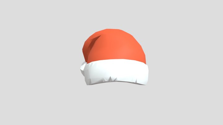 Santa Hat 3D Model