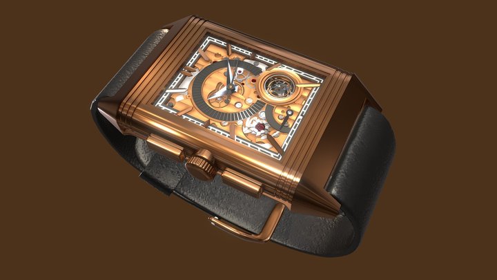 Jaeger- Le Coultre Watch 3D Model