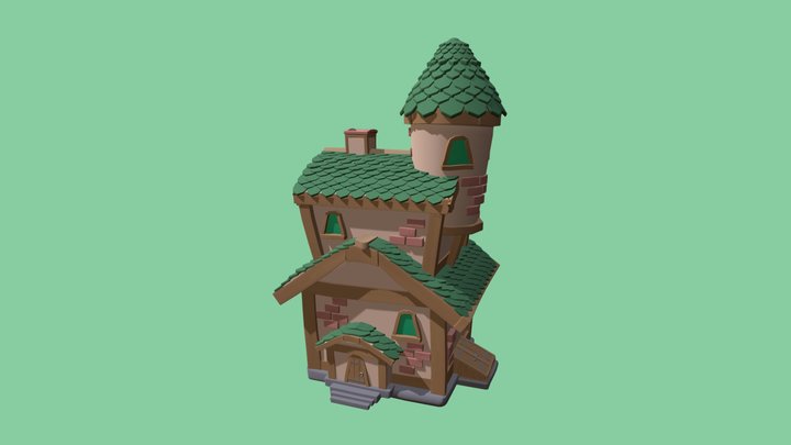 wizard laboratory 3D Model